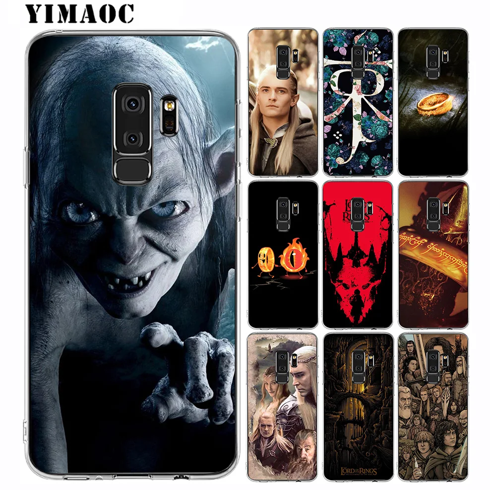 YIMAOC LORD OF THE RINGS Soft Silicone Case for Samsung Galaxy S10 S10E S9 S8 Plus S7 S6 Edge &amp Note 9 8 Cover |