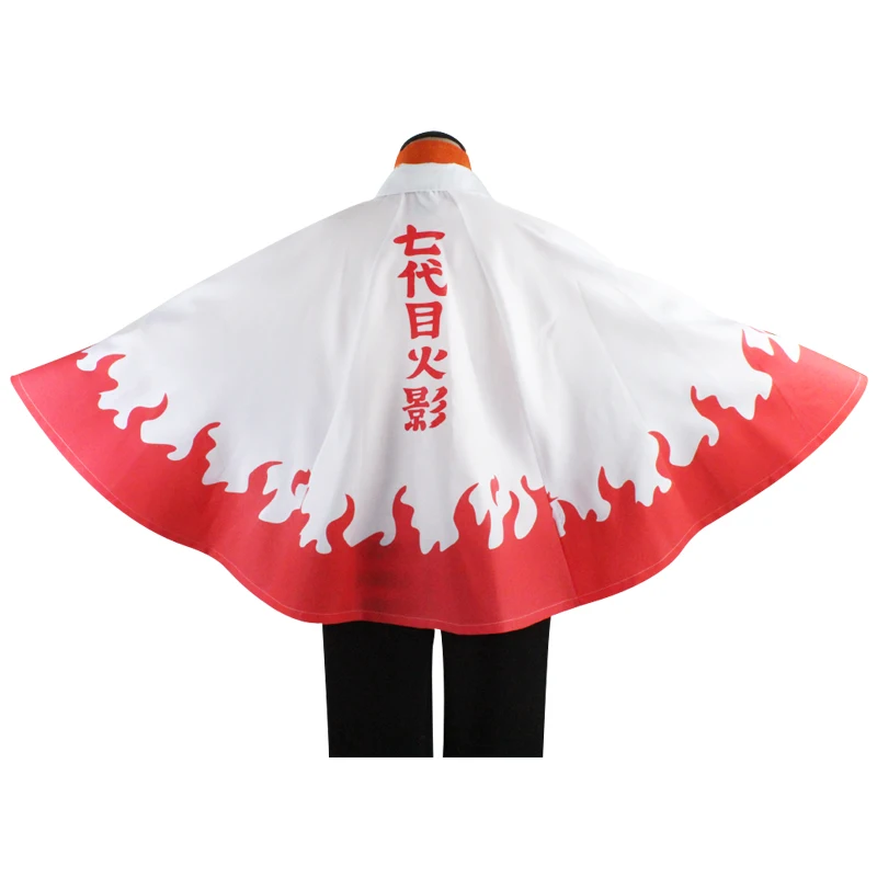 Cape Аниме Boruto Наруто фильм Shippuden Косплей Узумаки Наруто Seventh Hokage толстовки пальто куртка костюм униформа Толстовка - Цвет: Cape