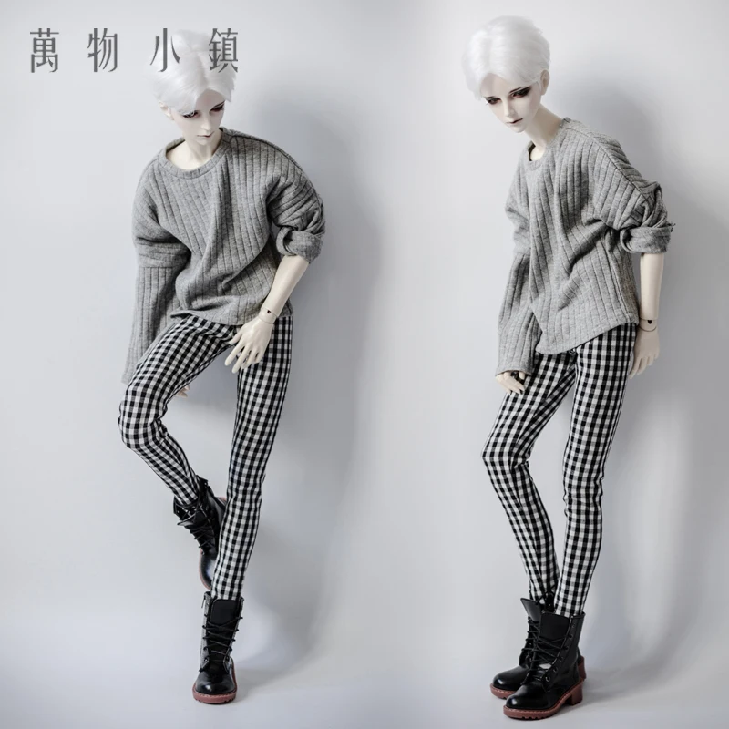 Брюки/штаны черные/белые для мальчиков 1/3 1/4 Одежда кукол SD MSD BJD|doll clothes|bjd doll