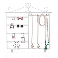 big earrings necklace jewelry stand holder display rack simple style ear studs metal stand holder display shelf jewelry