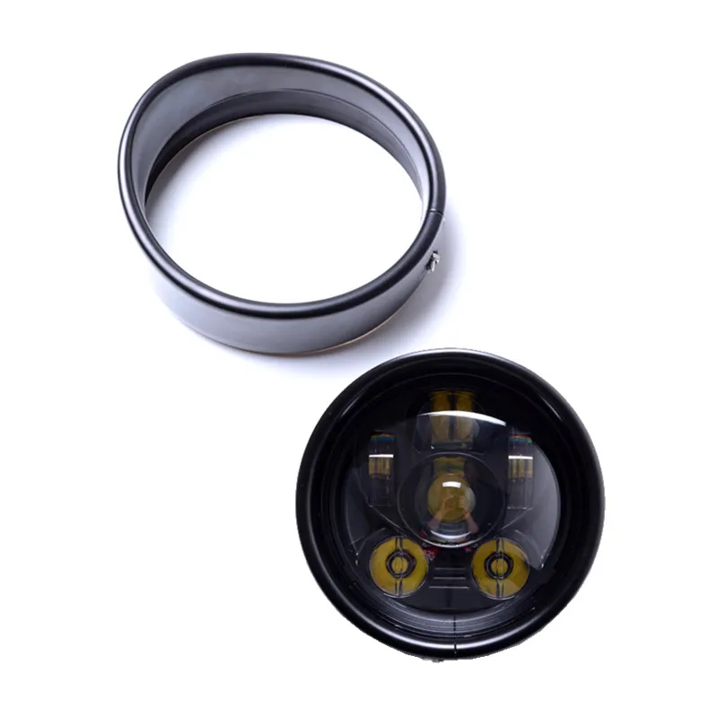 1 шт. клиновидное кольцо для передней фары Yamaha Dyna FXLR FXST 5 75 дюйма|ring for|ring ringring harley