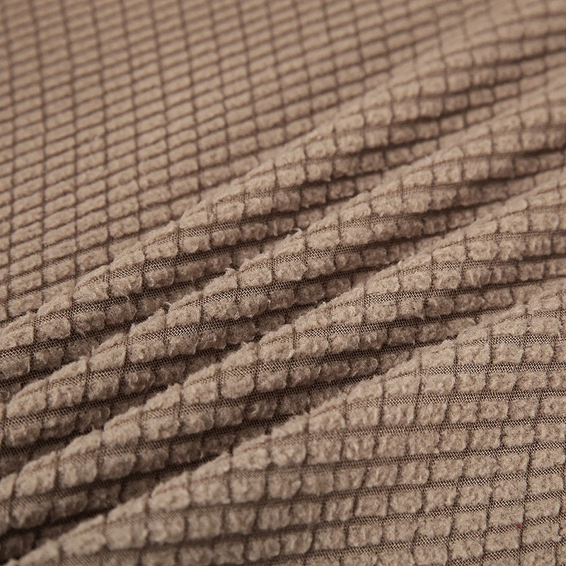 Классическое однотонное защитное покрытие для дивана из спандекса с попкорном