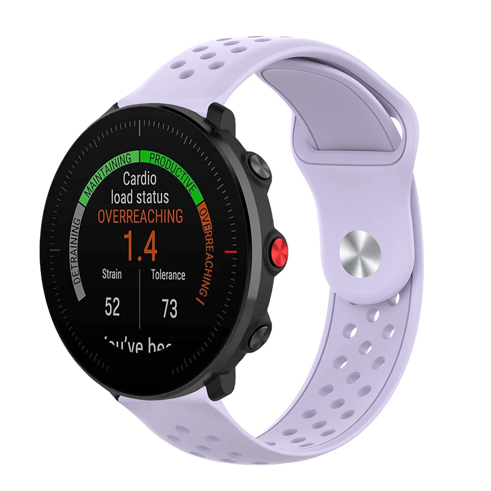 Новое поступление сменный дышащий мягкий силиконовый ремешок для наручных часов для Polar Vantage M