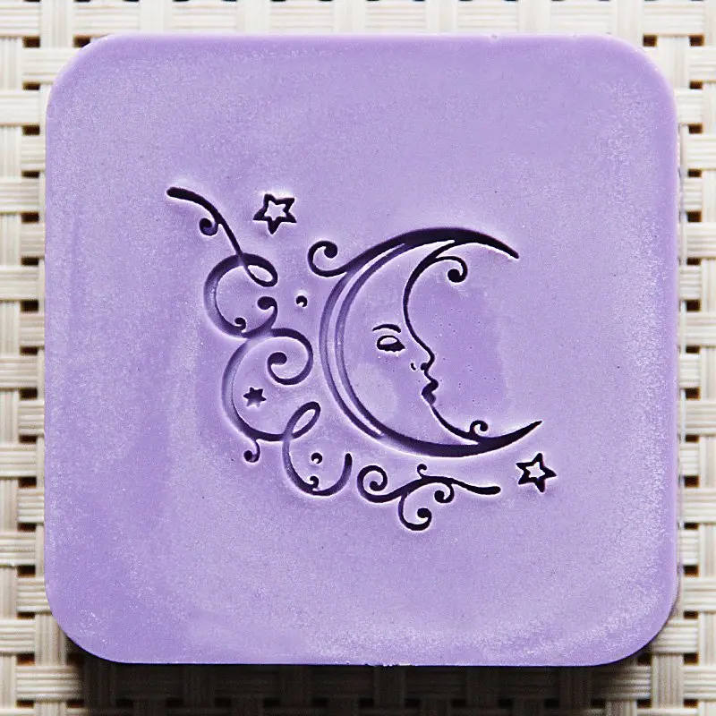 0228(4x4cm) Натуральная ручная работа акриловая прижимка для мыла форма для выпечки Мини DIY мульти узоры органическое стекло - Цвет: 0228(4x4cm)