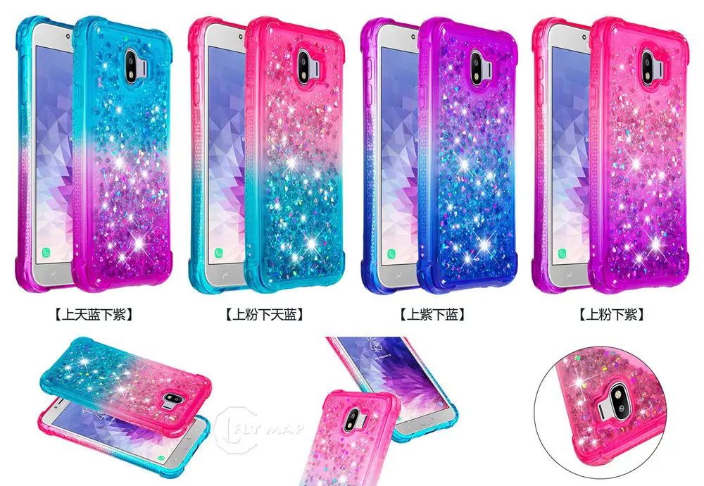 Зыбучий песок чехол для Samsung Galaxy J4 2018 4J TPU телефона SM J400 J400F J400F/DS SM-J400F SM-J400F/DS |