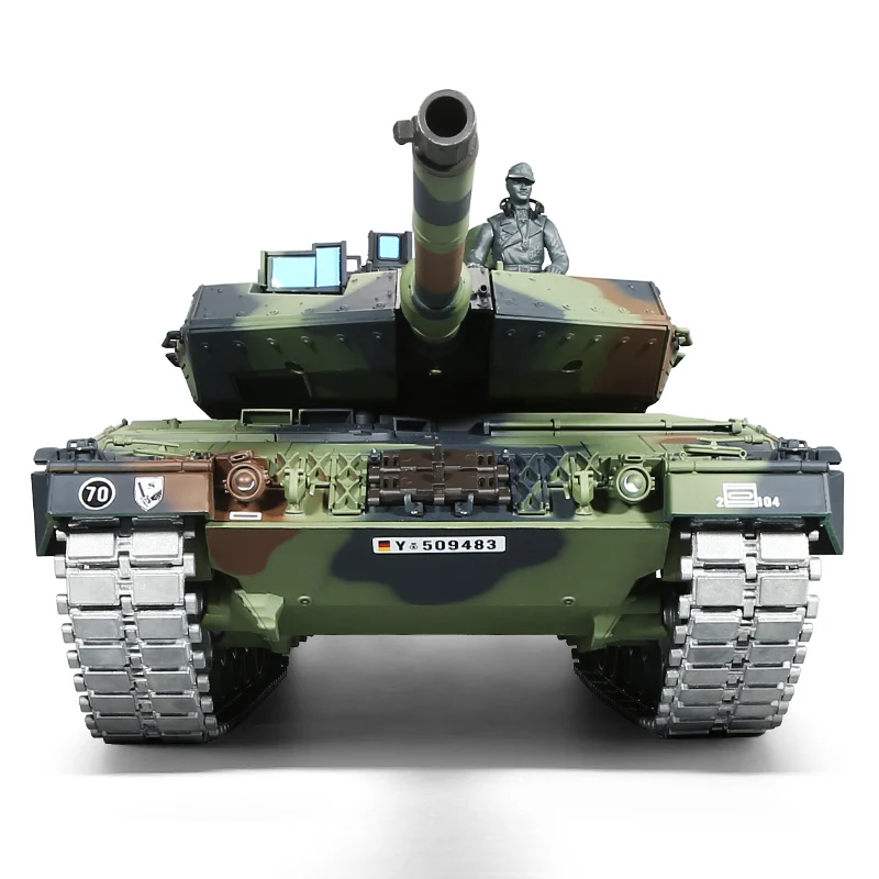1:16 Пособия по немецкому языку Леопардовый 2 A6 RC основной боевой танк 4 ГГц