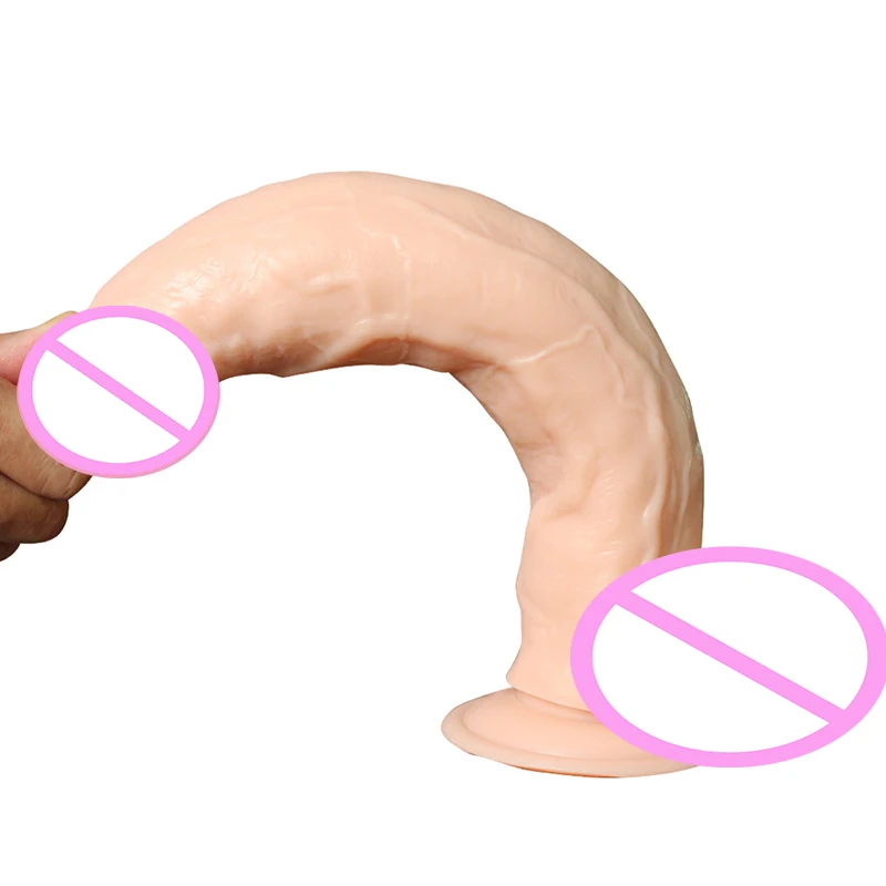 Взрослый пенис 33 см огромный фаллоимитатор для взрослых киска мастурбация