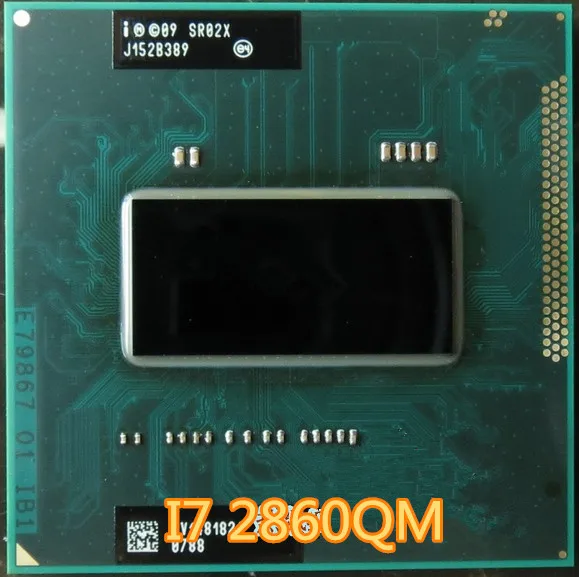 Оригинальный процессор intel I7 2860QM 2 5G 3 6G 8M SR02X HM65 HM67 оригинальный официальный выпуск