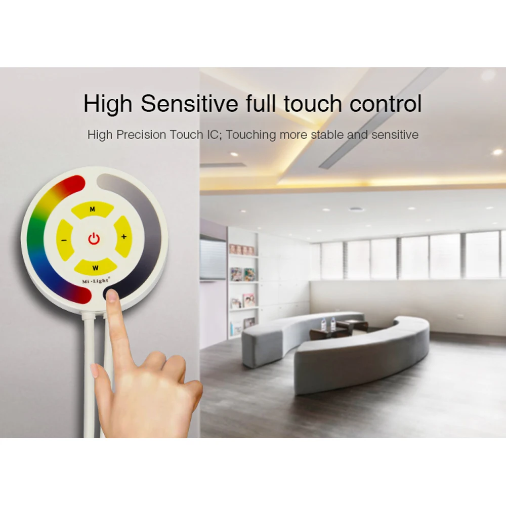 Mi Light WiFi YL1 amazon alexa светодиодный контроллер сенсорный RGB умный IOS Android 2 4G