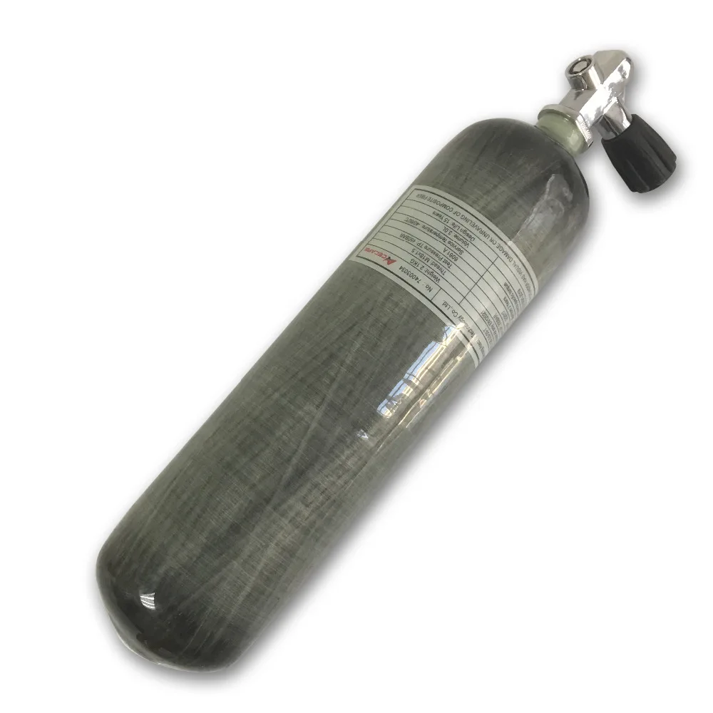 AC10351 бутылка для дайвинга 3 л EN12245 30 мпа Пейнтбольный бак 4500psi цилиндрические