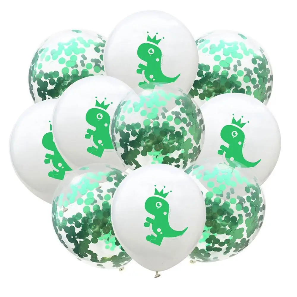 Dinosaur Balloons 1 Taoup веселый динозавр плакат "с днем рождения" ткань Джунгли сафари вечерние поставки флаги и растяжки на день рождения джунгли динозавров вечерние Декор - Цвет: Dinosaur Balloons 1