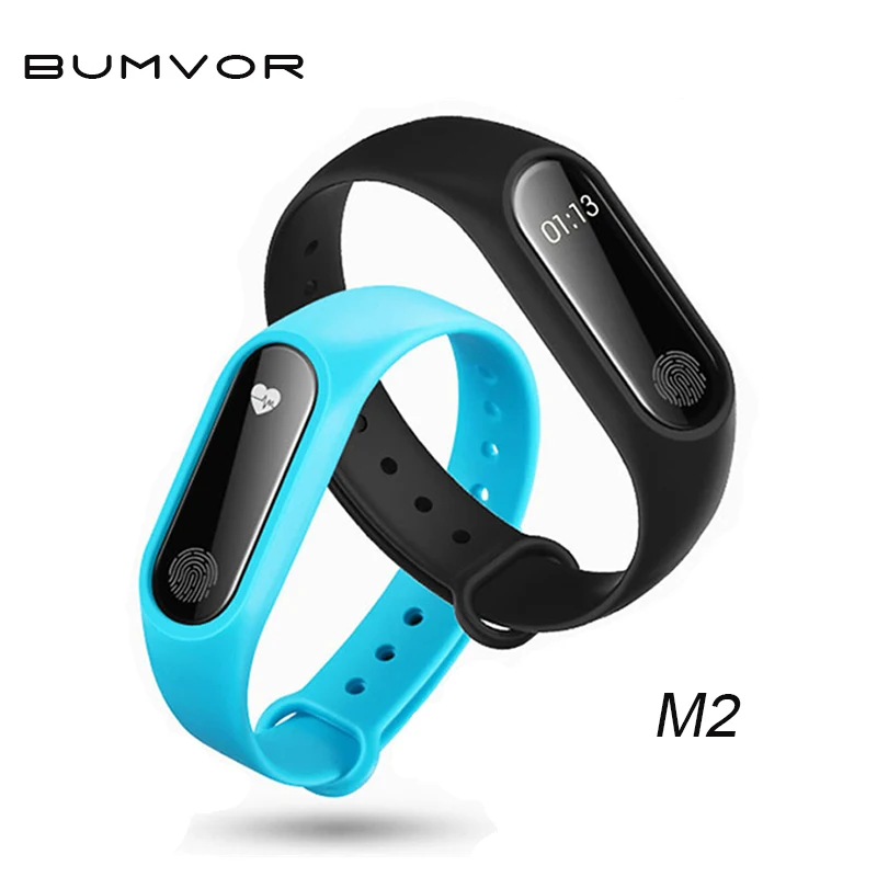 BUMVOR оригинальный Смарт браслет M2 смарт монитор сердечного ритма Bluetooth фитнес