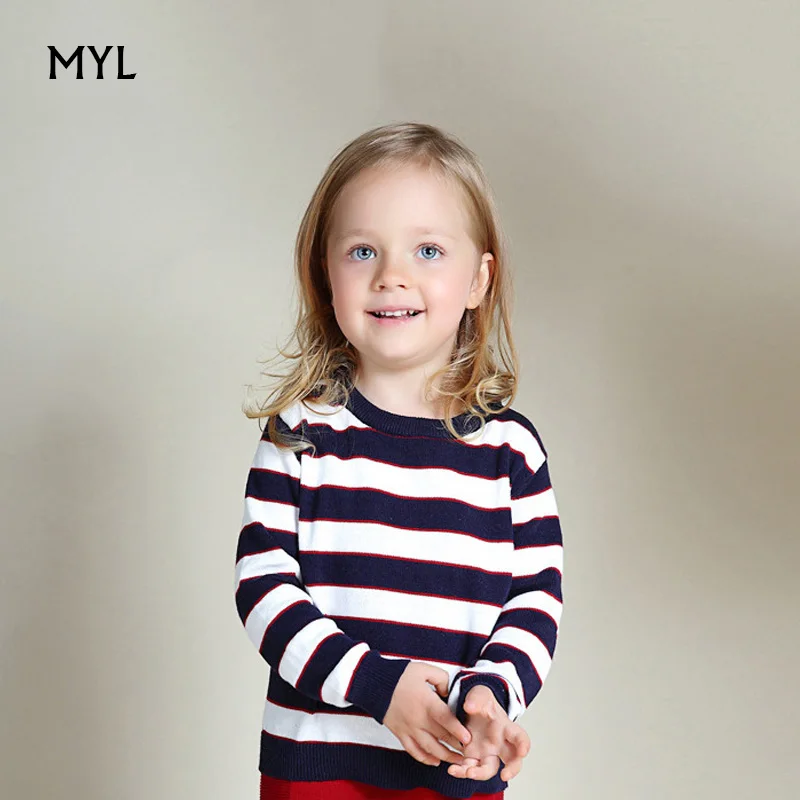 MYL Мода Весна Осень Зима Свитер С Длинным Рукавом Девушки Одежда Кардиган Ребенка