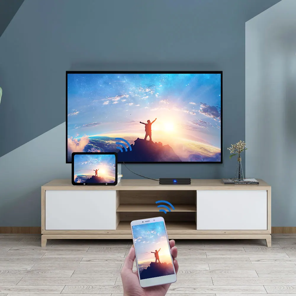 Transpeed Android 9,0 tv BOX 4G 64G Google голосовой помощник RK3318 4K 3D Ultra tv Wifi Bluetooth Play Store верхняя коробка
