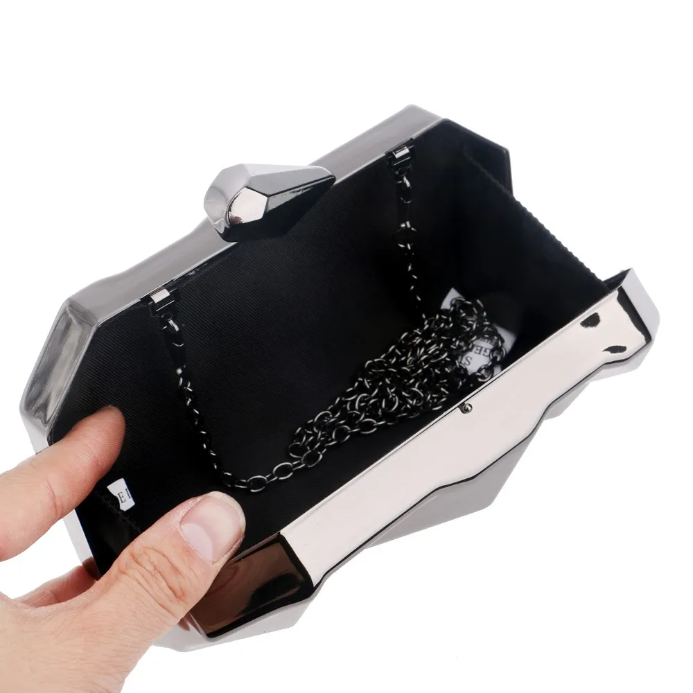 Геометрический Дизайн Для женщин мода день сцепления Evenign мешок вечерние