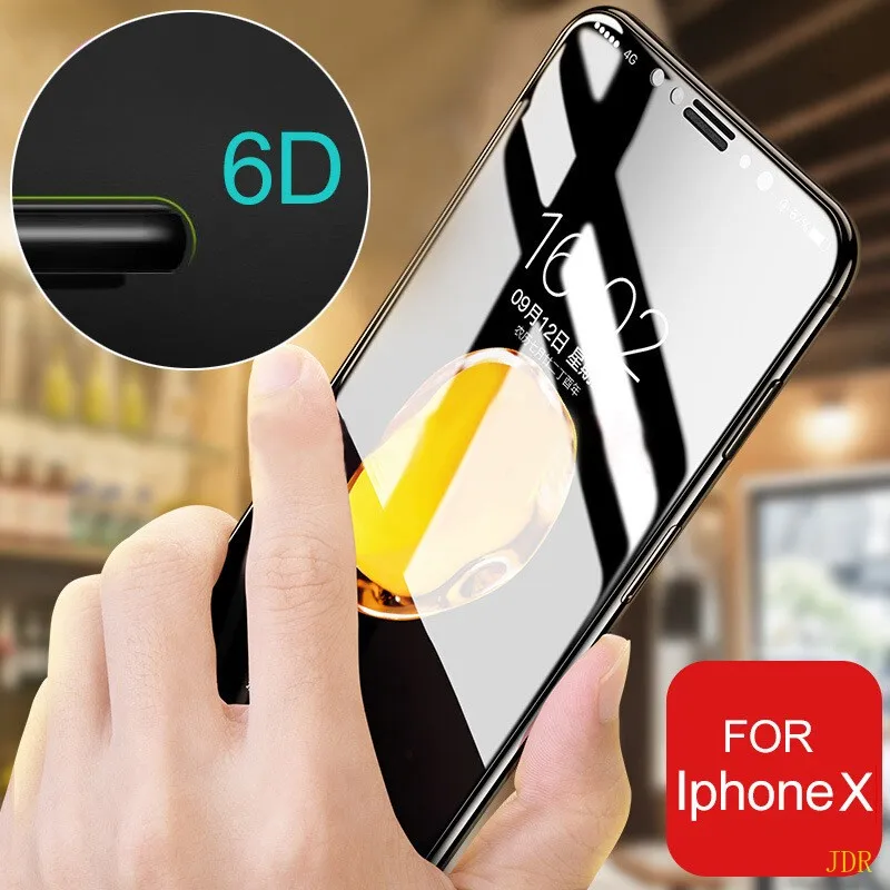 6D Защитные пленки для iPhone 6 6s7 7 plus новые 3d 4d стекло обновление закаленное холодное