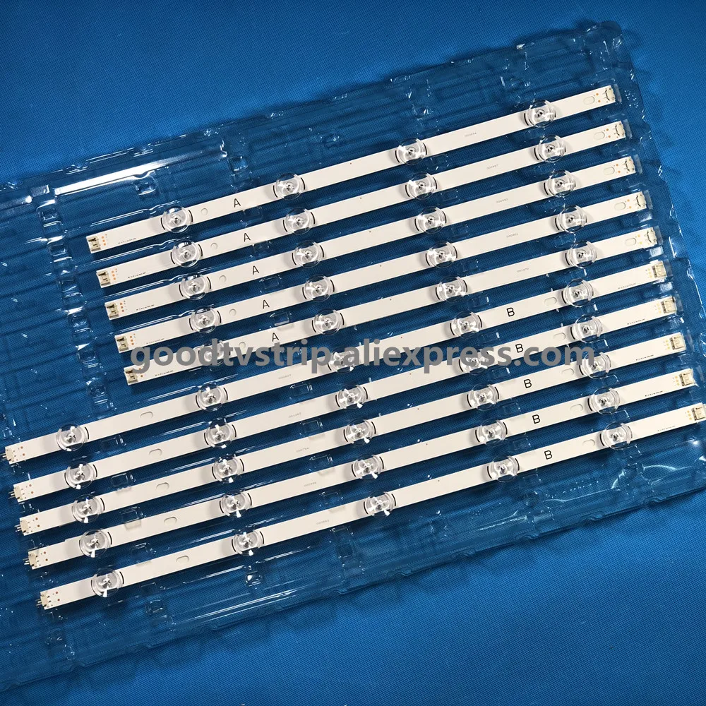 100% Новинка 0riginal 10 шт (5*5 * B) светодиодный backlgith полосы для 49LB5500 LC490DUE Innotek DRT 3 0 49 A B