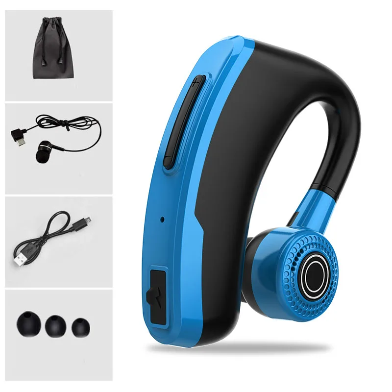 Беспроводные наушники V10 с микрофоном быстрая зарядка Bluetooth 5 0 голосовое