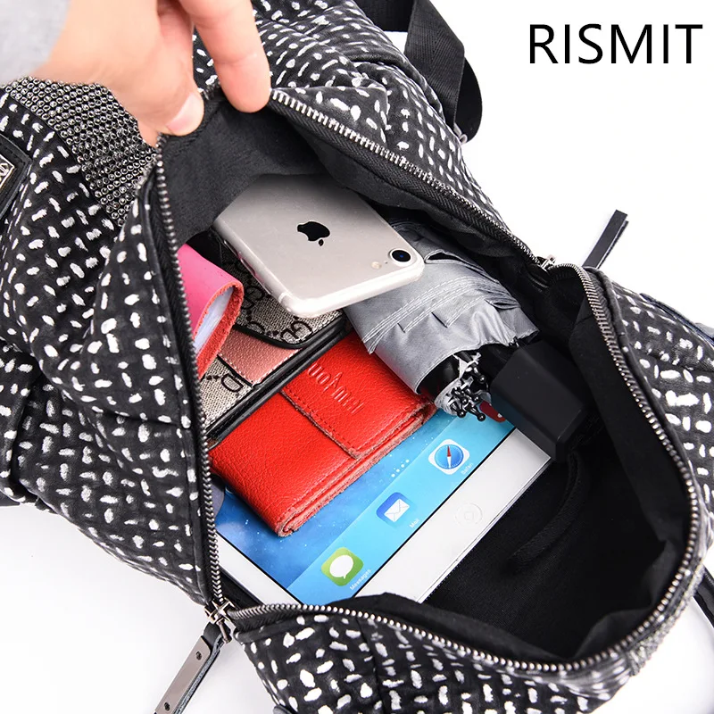 RISMIT новинка Модный повседневный женский рюкзак из искусственной кожи высокое