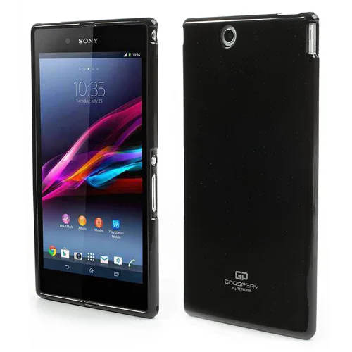 Чехол Goospery для sony Xperia Z Ultra C6806 XL39h с блестящей пудрой, мягкий гелевый Чехол из ТПУ для sony XL39h C6802 C6833