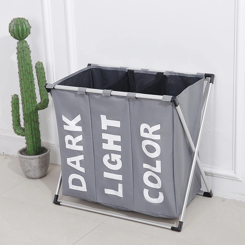 Водонепроницаемая корзина для белья разделенные корзины из ткани Оксфорд