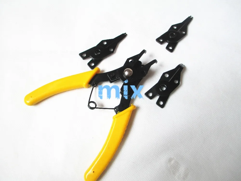 Ювелирные Клещи 5 штук универсальные для внутренних и внешний стопорный