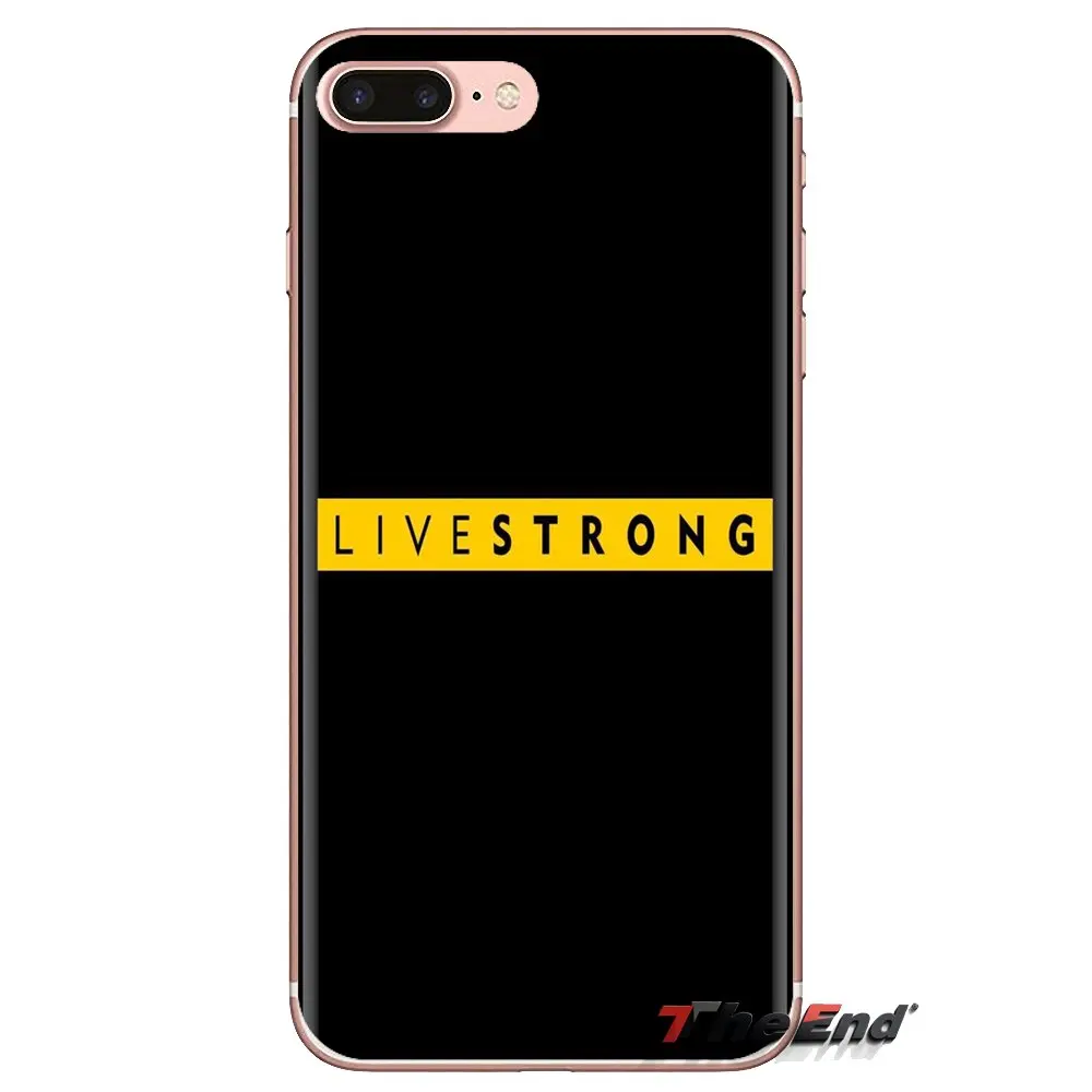 For Huawei G7 G8 P7 P8 P9 P10 P20 P30 Lite Mini Pro P Smart Plus 2017 2018 2019 TPU Cases Livestrong logo empowers cancer people |