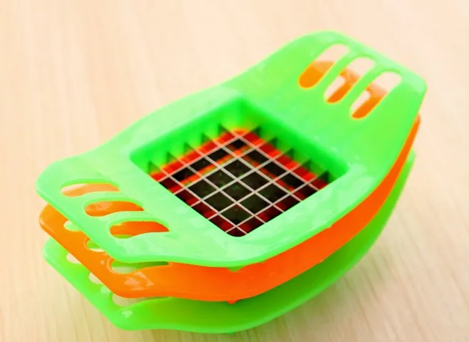 1 шт. Новый ПВХ + нержавеющая сталь для французского картофеля фри резак