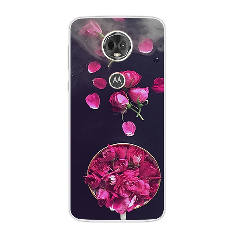6.0inch for Motorola E5 Plus E5Plus E 5 Ultrathin Cute Animal Back Cover Soft Silicone TPU Shell MOTO Phone Capa |