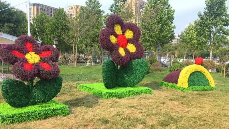 40*60 см цветок эвкалипта пластиковый искусственный газон растения искусственная трава газоны сад балкон украшения дома украшения