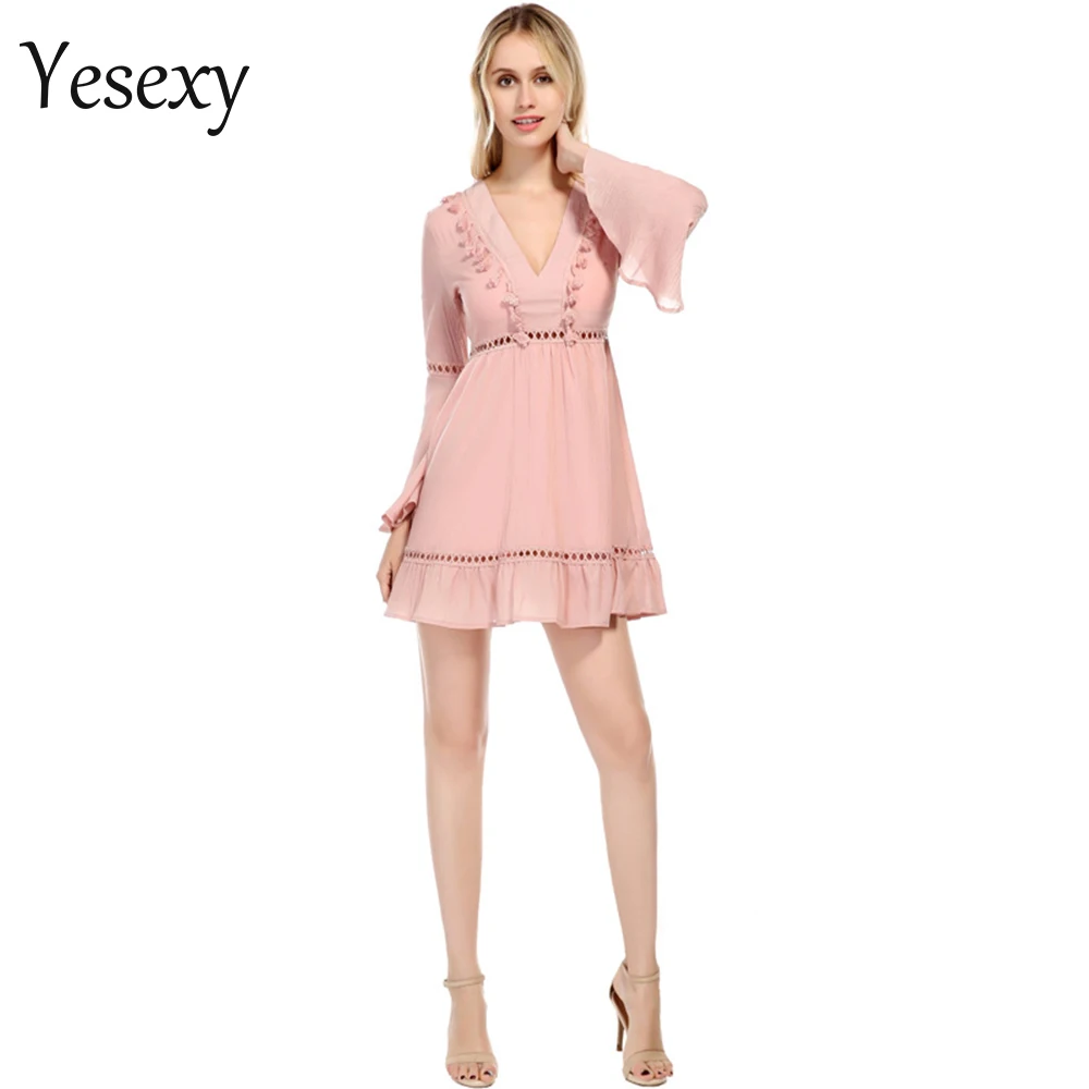 Yesexy 2018 Для женщин пикантные летние Европейский и американский стиль цвет