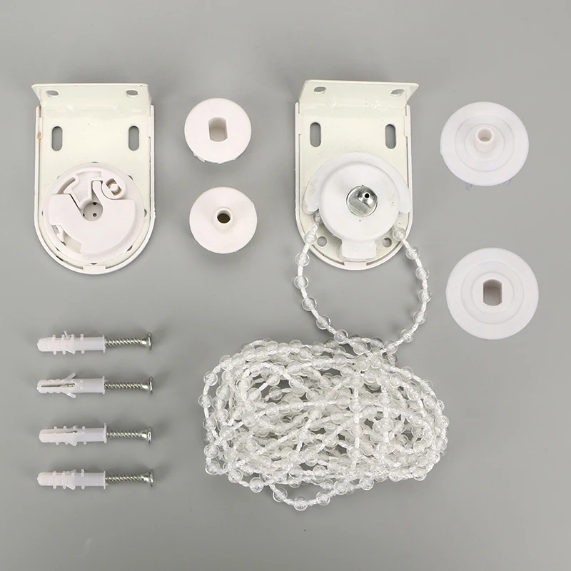 

Высококачественные Аксессуары для ручного ролика, металлический кронштейн, абажур, цепочка с бусинами 28 мм/38 мм, комплект для домашнего дек...