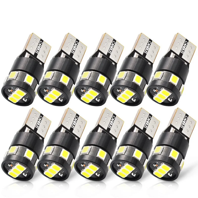 Safego 10x автомобиль T10 W5W 2835 9SMD светодиодные лампы ширина 194 canbus без ошибок LED