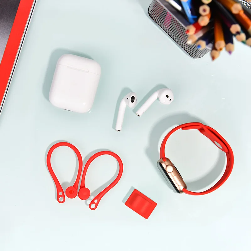 Подходит для Apple airpods силиконовые наушники вешалки часы lost Беспроводная bluetooth