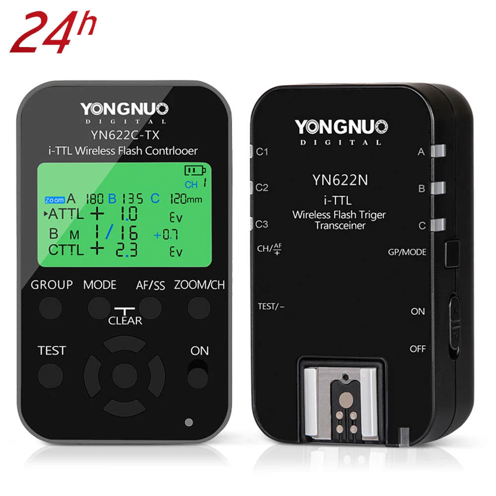 Беспроводная вспышка YONGNUO триггер комплект YN622N-KIT контроллер передатчика YN622N-TX +