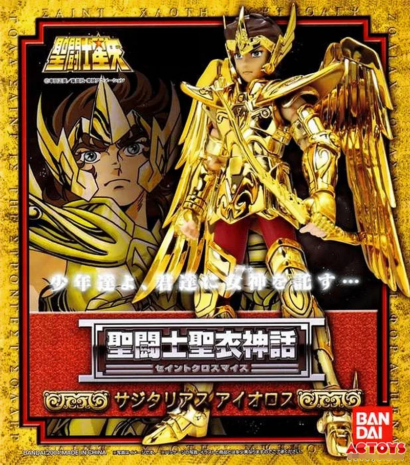 Бесплатная доставка Bandai Saint Seiya Cloth Myth золото Стрелец aiolos|bandai saint seiya|saint seiyasaint seiya
