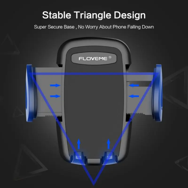 Автомобильный держатель для мобильного телефона универсальный на