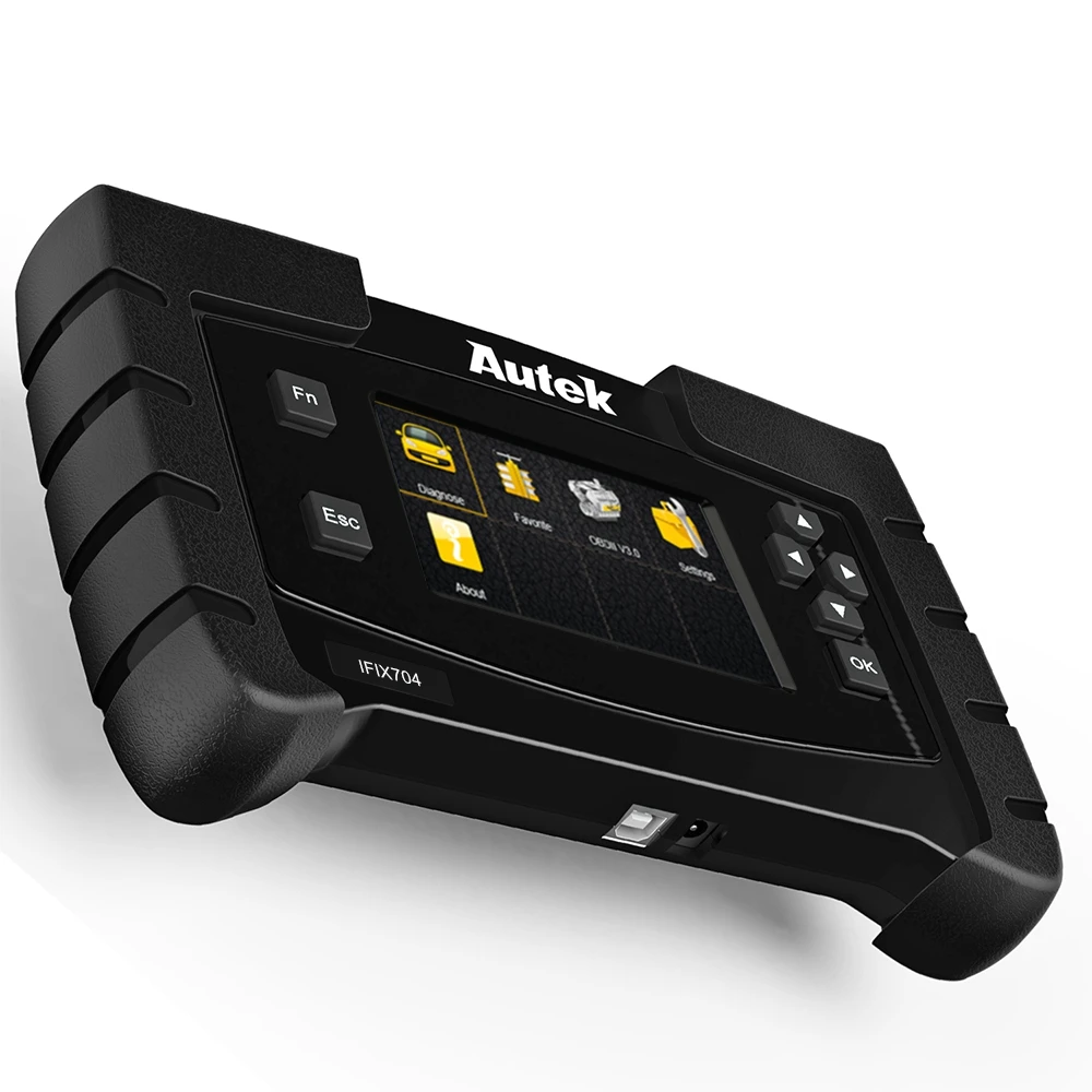 БД OBD2 автомобиль сканер Autek IFIX704 все Системы авто инструмент диагностики для ABS