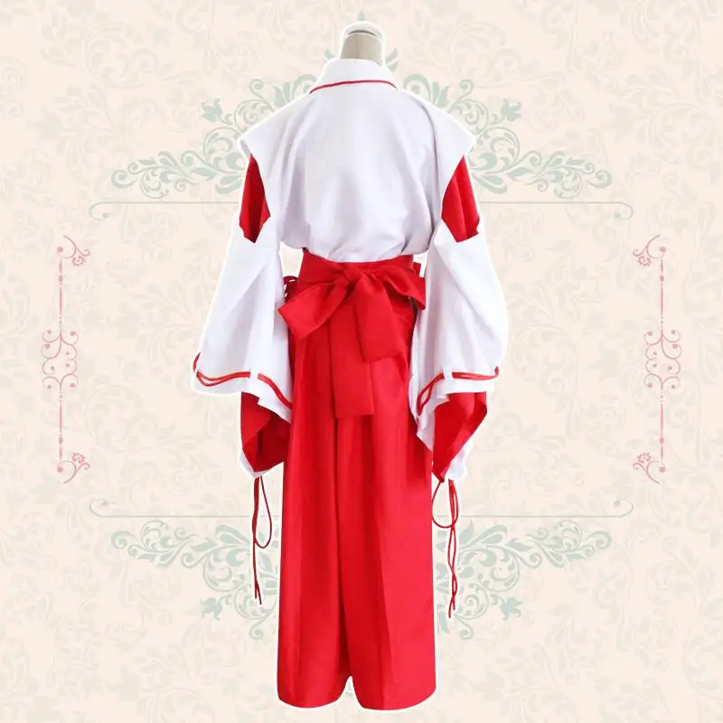 Костюм для косплея Униформа Нигерия Inuyasha аниме лунный свет ночь Кикё Мико одежда
