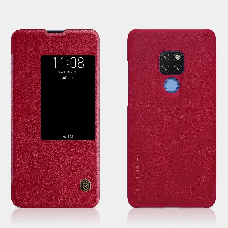 Для huawei mate 20 чехол 6 53 ''NILLKIN Винтаж Qin откидная крышка кошелек искусственная