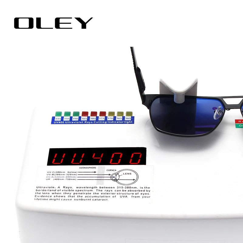 Мужские и женские солнцезащитные очки OLEY винтажные квадратные с
