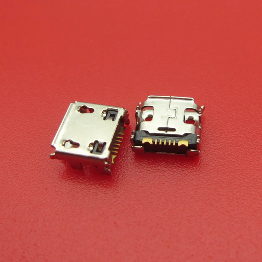 50 шт. для Samsung S3350 G7508 micro usb зарядный разъем док станции|Соединители| |