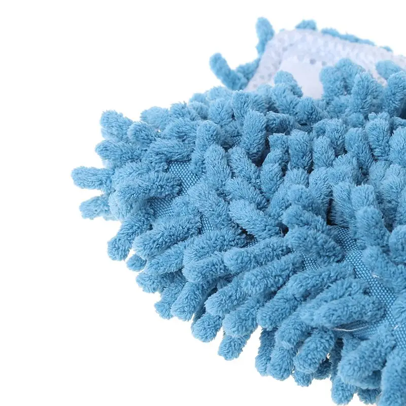 Моющаяся Паровая Швабра чистящая ткань микрофибра колодки Бытовая Замена для Black