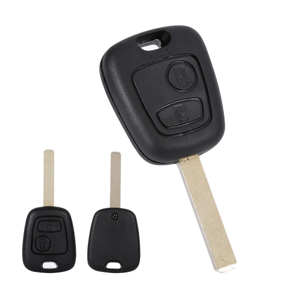 Автомобильный Стайлинг 2 кнопки без вырезания пустое лезвие дистанционный