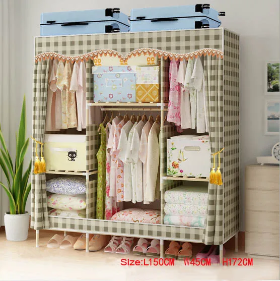 Factory Price Solid Wood Wardrobe length 150 cm | Мебель