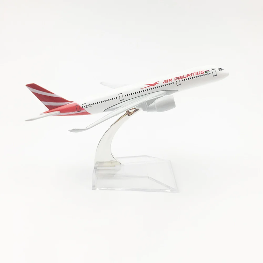 1/400 масштаб самолета Airbus A350 Air Mauritius 16 см сплав модель самолета игрушки для детей подарок для коллекции