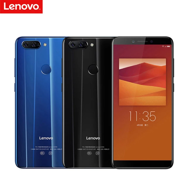 Смартфон lenovo K5 K350t 3 ГБ ОЗУ 32 Гб ПЗУ MT6750 Восьмиядерный 5 7 &quotHD + 18:9 дисплей Двойная