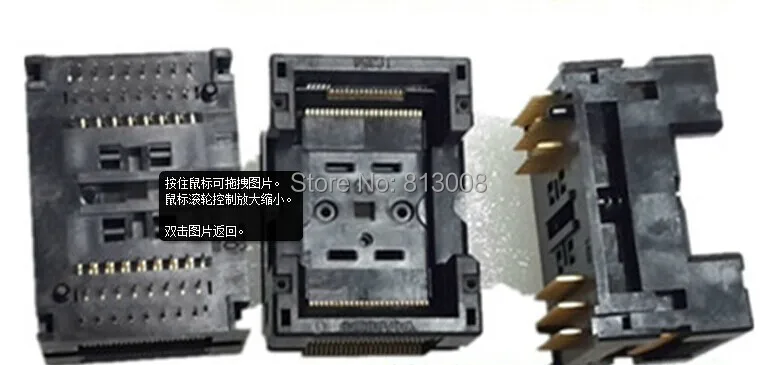 TSOP48 IC тестирования разъем burn-в сиденье мигать разряжен испытательный блок