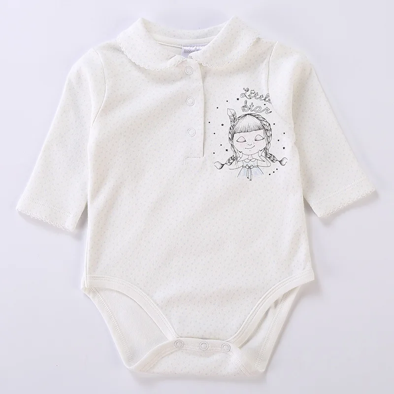 Детское боди с длинным рукавом круглым воротником|baby clothes bodysuit|bodysuit babybaby bodysuits |