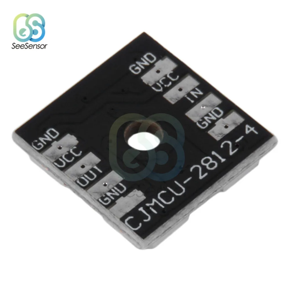 WS2812B RGB светодиодный кольцевая лампа на возраст 3, 4, 7, 8, 12 лет, 16 24 бит модуль полосы светильник с сигналами красного, зеленого и синего цвета с встроенным драйверы 24 X WS2812 5050 для Arduino